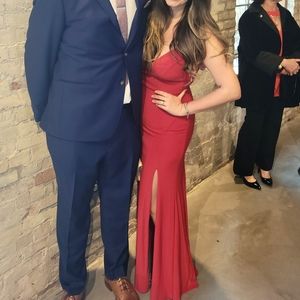Nordstrom red dress